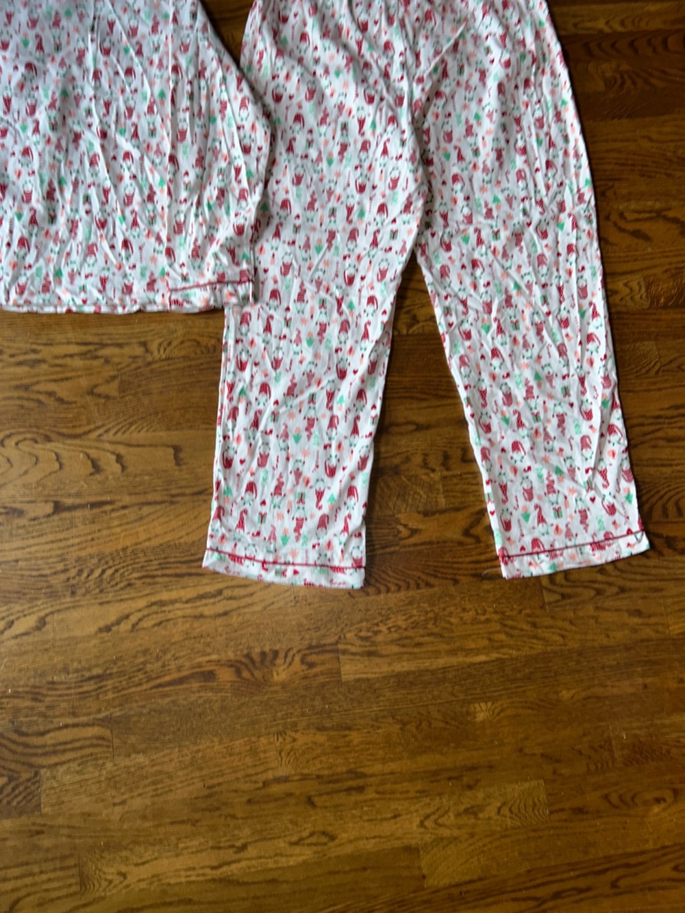Serra Christmas Pajama Set Medium or XL Holiday Button Front Lounge Sleepwear - Picture 8 of 9
